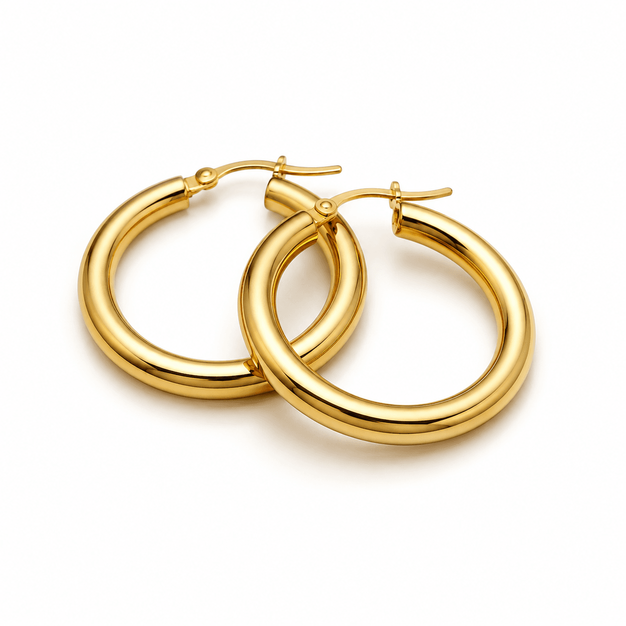 Gold Hoop Earrings