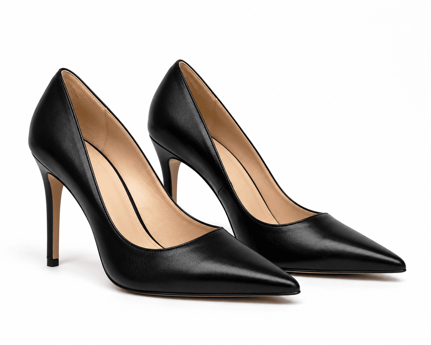 Black Pointed Toe Heels