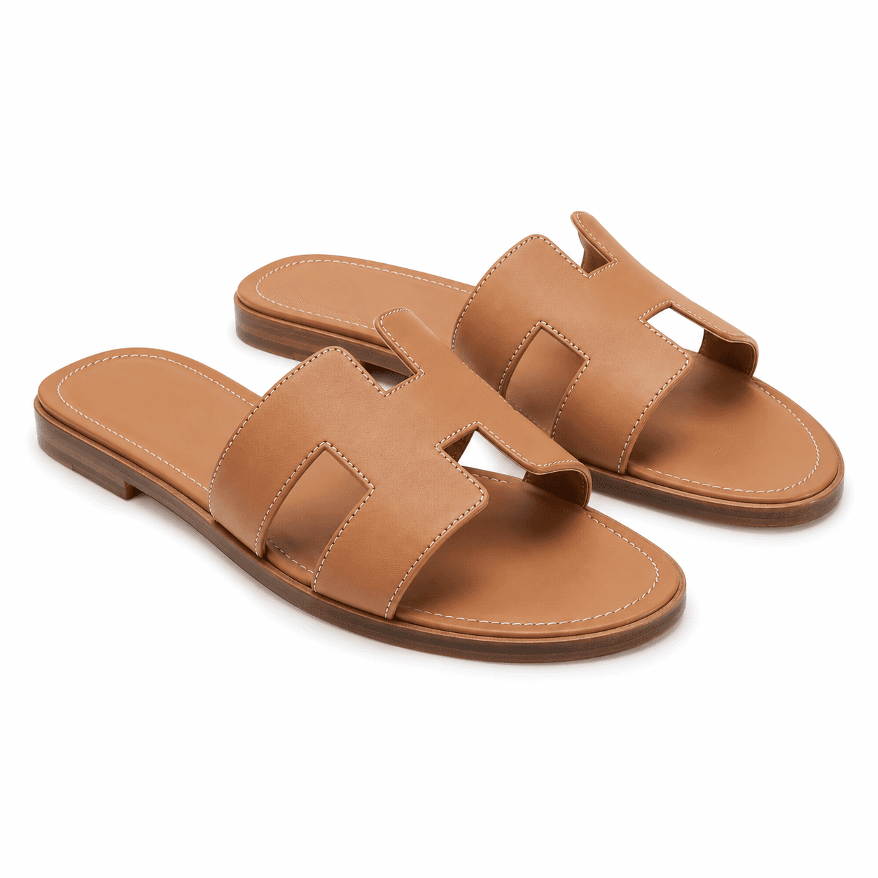 Tan Leather Sandals
