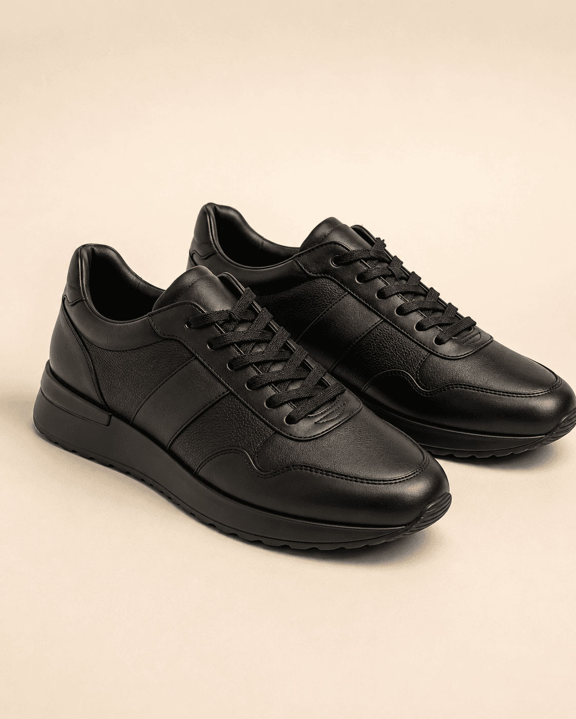 Black Luxury Sneakers