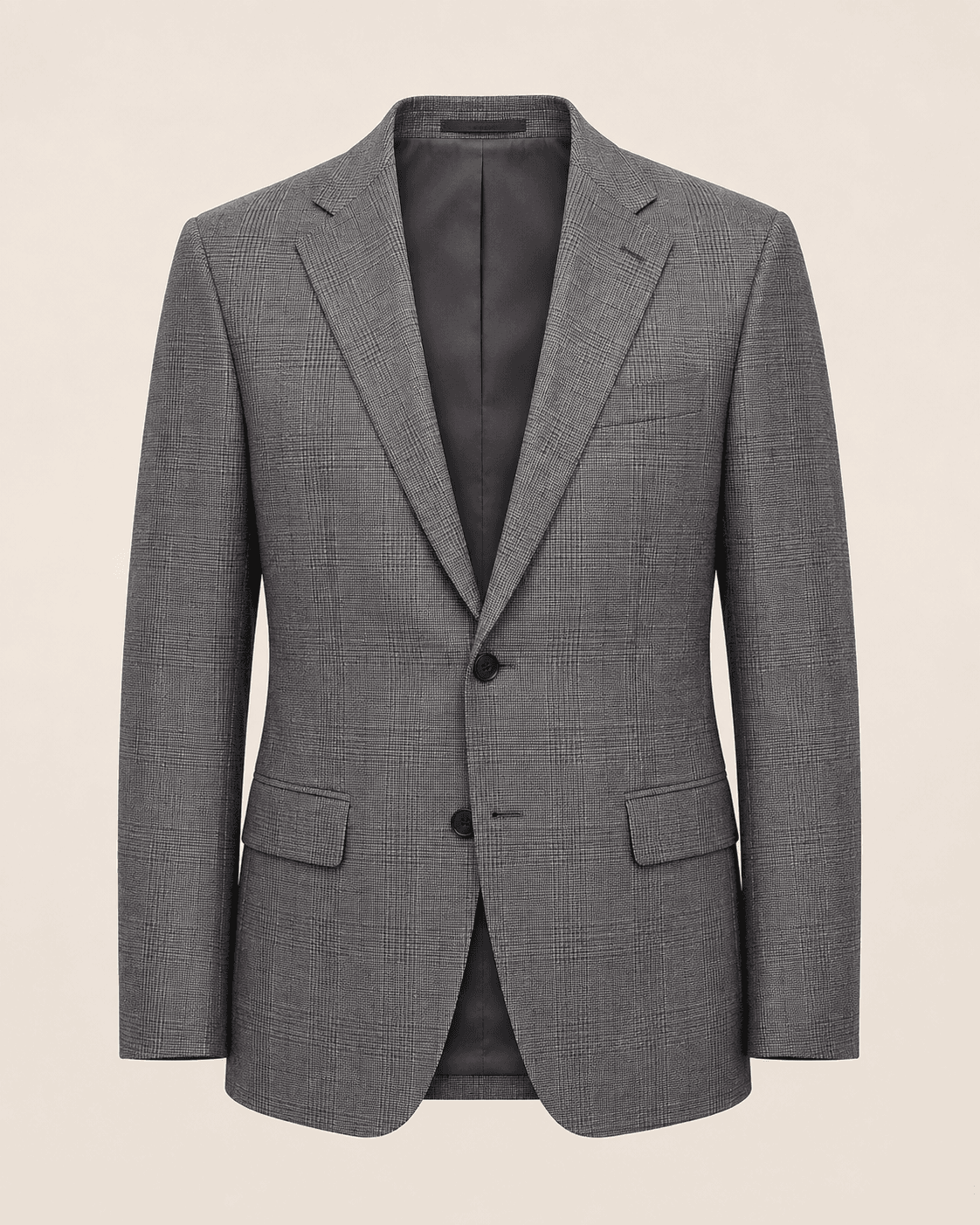 Grey Check Blazer