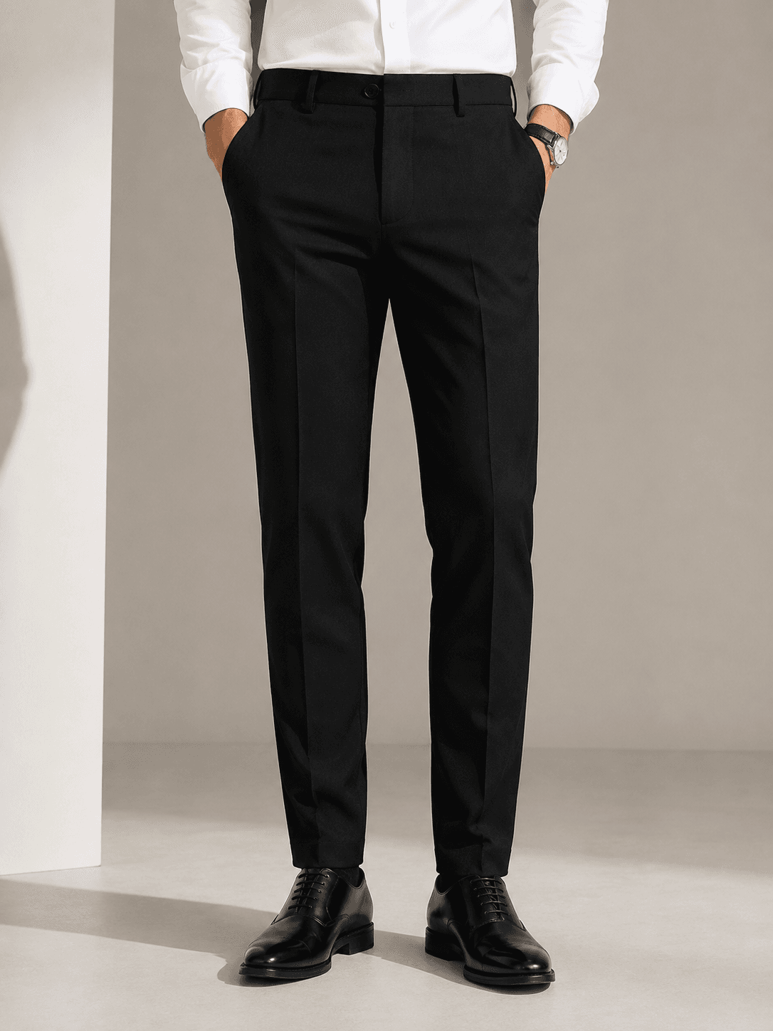 Black Tailored Trousers