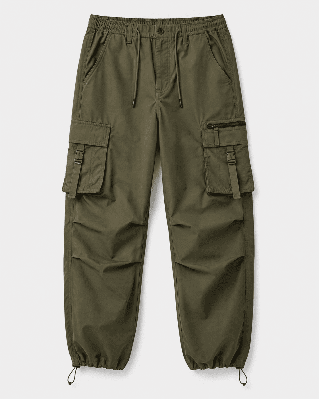 Olive Utility Cargo Pants