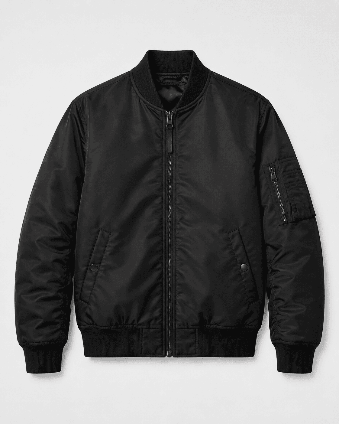 Black Bomber Jacket
