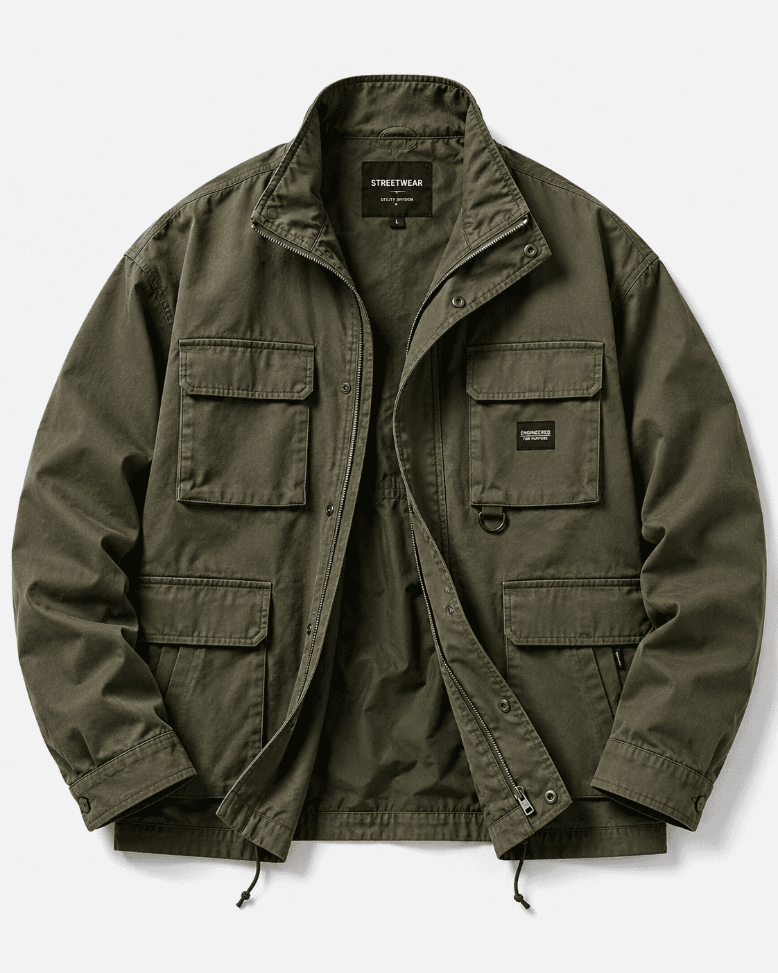 Olive Utility Jacket